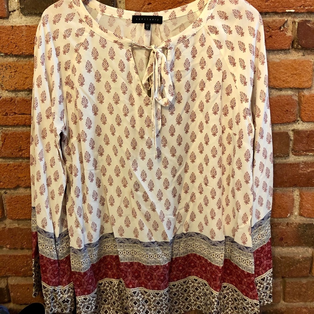 Sanctuary like new bell sleeves shirt